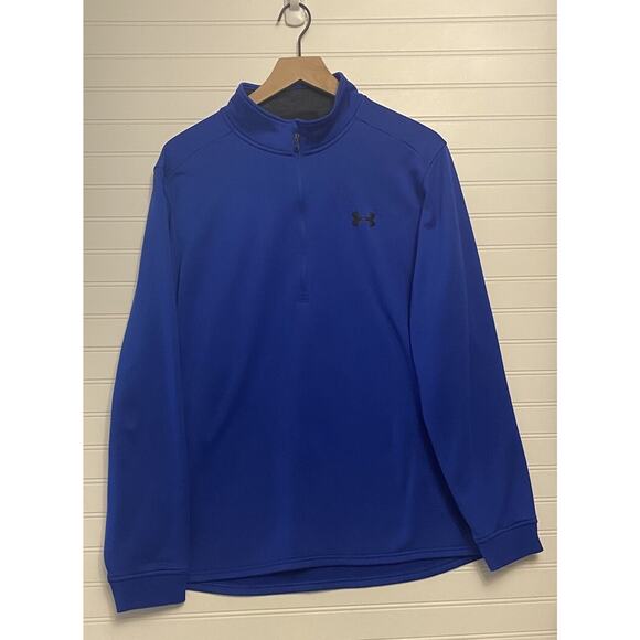 UNDER ARMOUR MEN'S LOOSE 1/4" ZIP PERFORMANCE PULLOVER SZ XL COLDGEAR - Picture 1 of 6